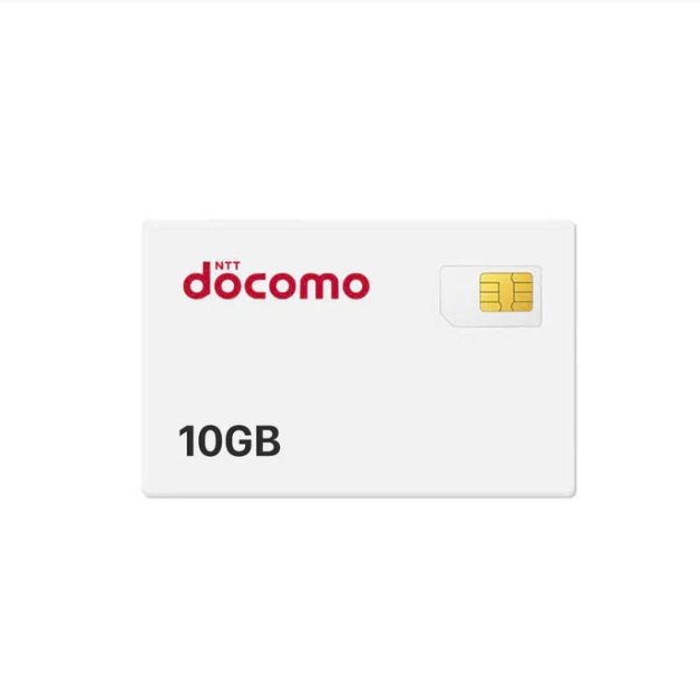 Sim Docomo 10GB 1 năm