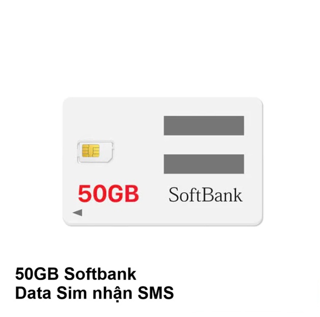 Sim Softbank 50GB